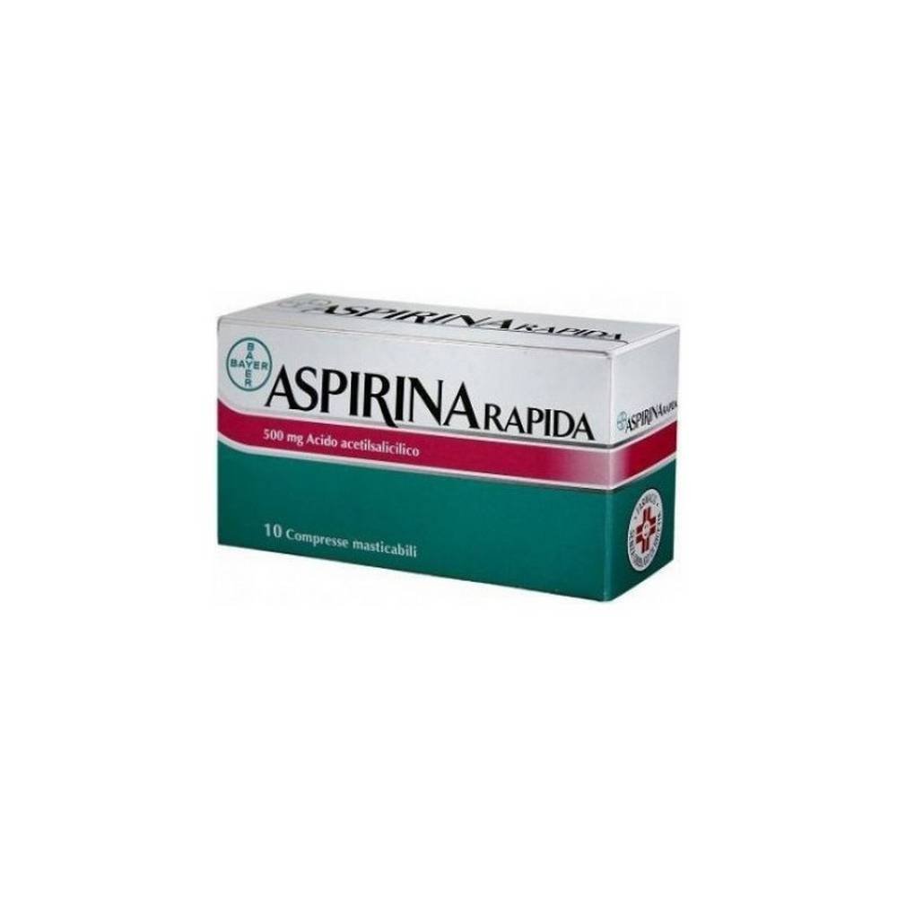 aspirina rapida 500 mg anti inflammatory 10 chewable tablets Aspirina Rapida 500mg Tabletten 10 Stück