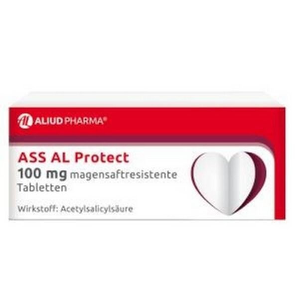 ASS AL Protect 100 mg Gastro-Resistant Tablets 50 pcs