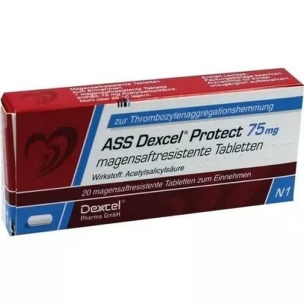 ASS Dexcel Protect 75 mg Tablets 20 pcs