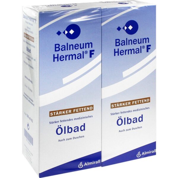 BALNEUM Hermal F liquid bath additive, 2X500 ml