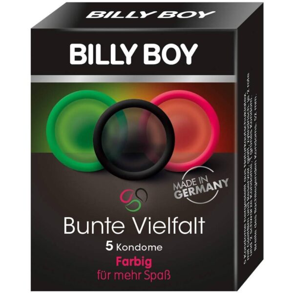 BILLY BOY colorful variety, 5 pcs
