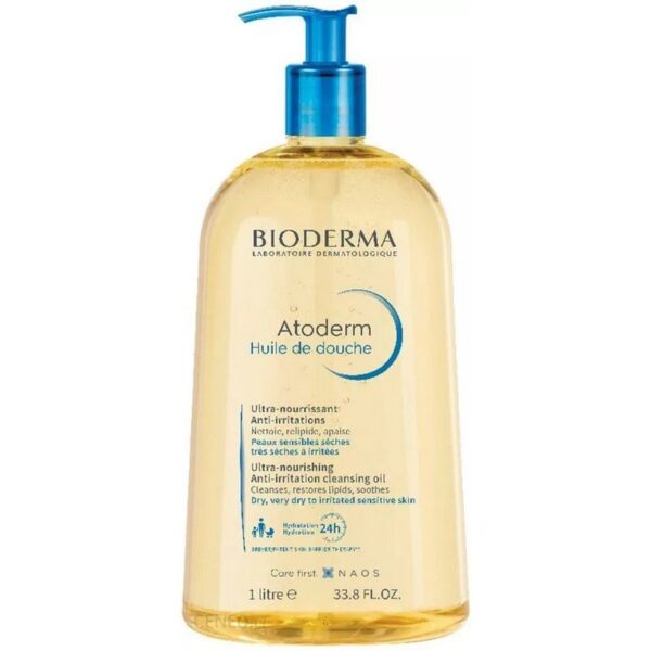 Bioderma Atoderm Huile de douche Bath Oil 1000 ml