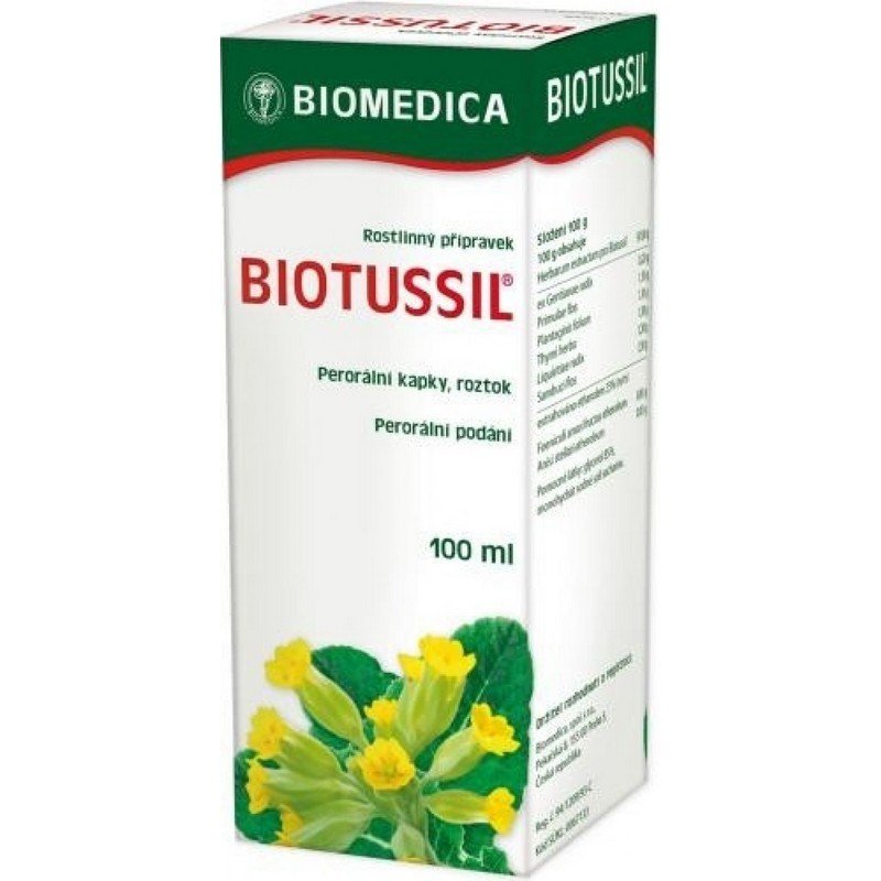 biotussil porgttsol 1 x 100 ml Biotussil drops 100 ml