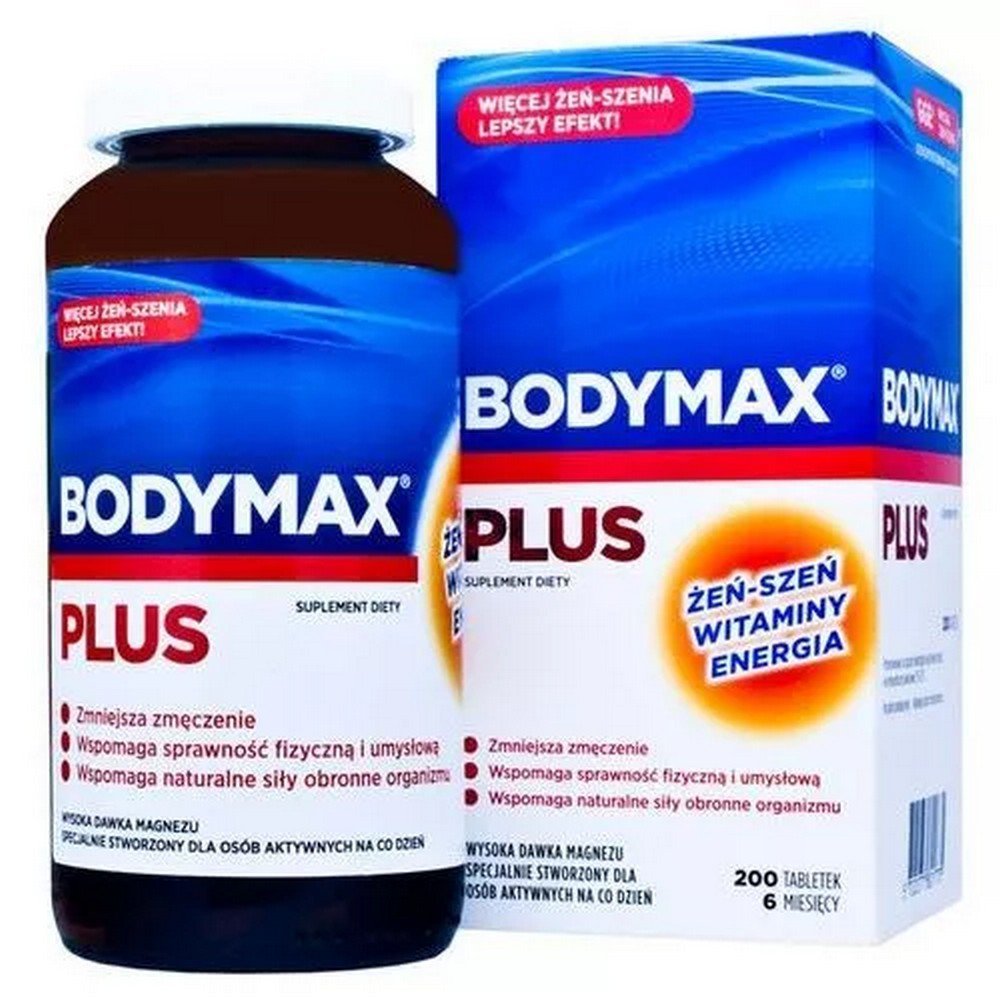 Bodymax Plus 200 Tablets