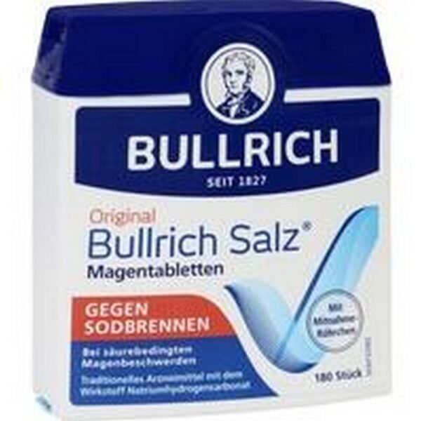 Bullrich Salt Tablets 180 pcs