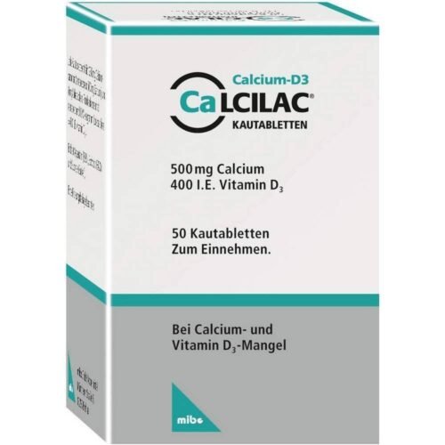 CALCILAC chewable tablets, 50 pcs