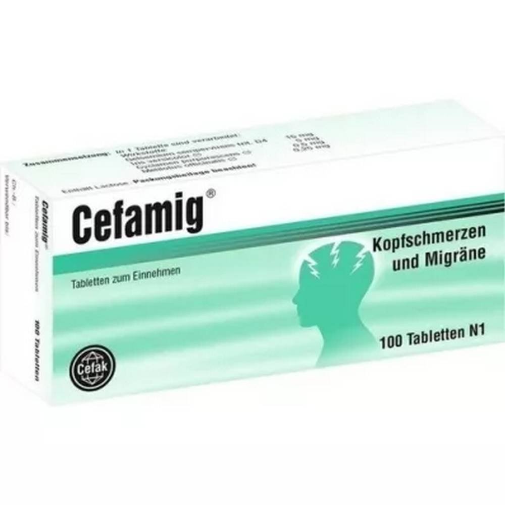 cefamig tablets 100 pcs Cefamig Tablets 100 pcs