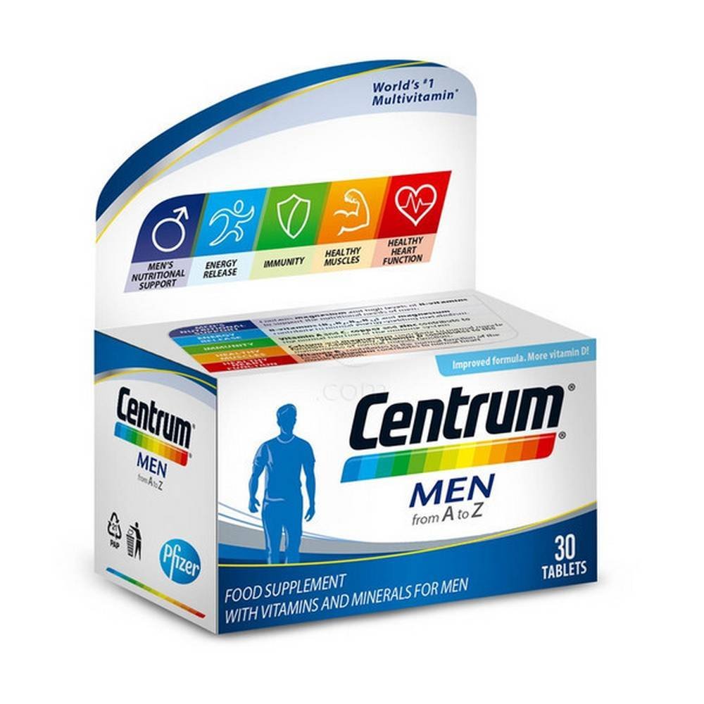 center multivitamins for men 30 centrum multivitamini za muzhe Centrum Multivitamin für Männer Tabletten 30 Stück
