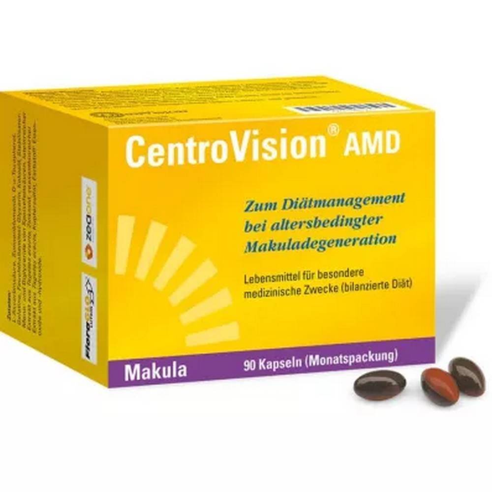 centrovision amd capsules 90 pcs Centrovision AMD Kapseln 90 Stück
