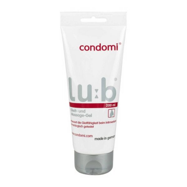CONDOMI Lub lubricant and massage gel, 200 ml
