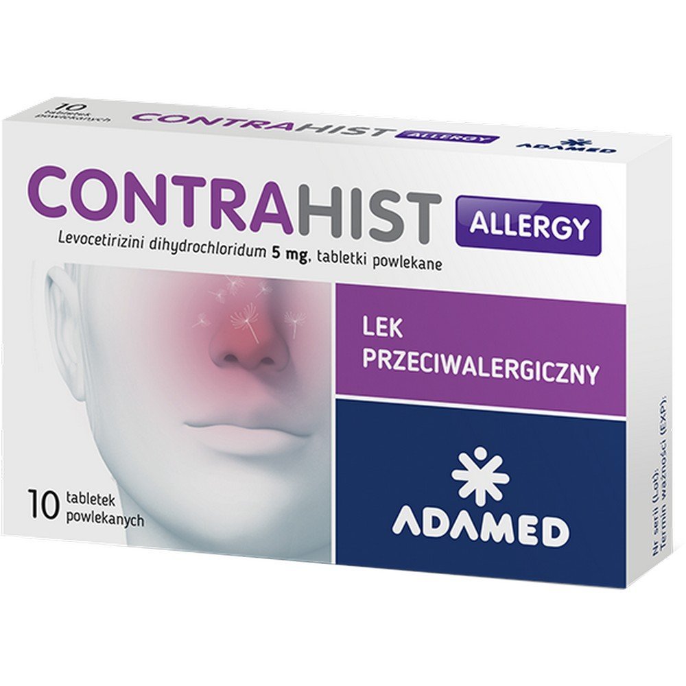 contrahist allergy 5mg 10 tablets Contrahist Allergy 5 mg tablets 10 pcs