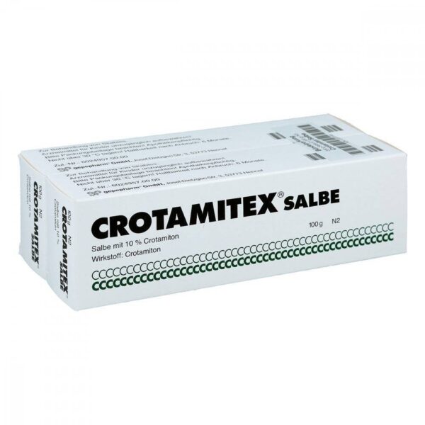 CROTAMITEX ointment, 2X100 g