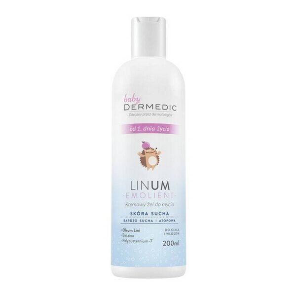 Dermedic Emolient Linum Baby Washing Gel 200 ml