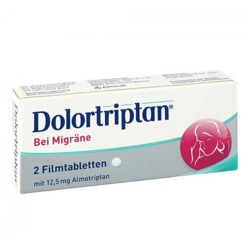 dolortriptan for migraine film coated tablets 2 pcs Dolortriptan for Migraine Film-Coated Tablets 2 pcs