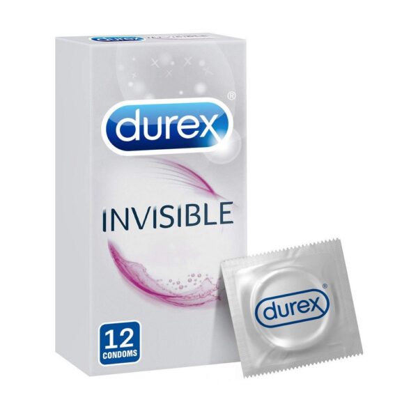 DUREX Invisible condoms, 12 pcs