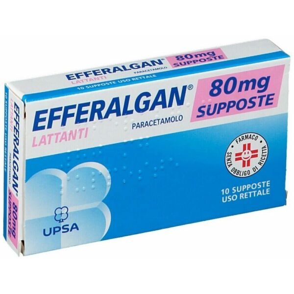 Efferalgan Lattanti 80mg Zäpfchen 10 Stück