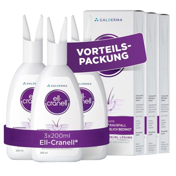 ELL-CRANELL 250 micrograms/ml solution for application adheadh., 3X100 ml