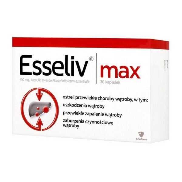 Esseliv Max 450 mg Capsules 30 pcs