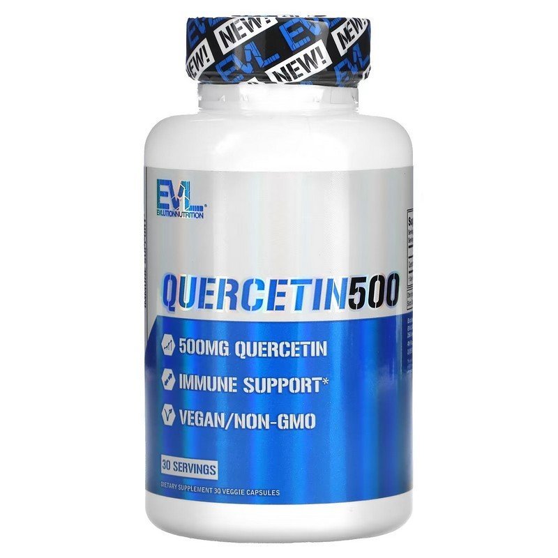EVLution Nutrition Quercetin 500 mg 30 Veggie Capsules