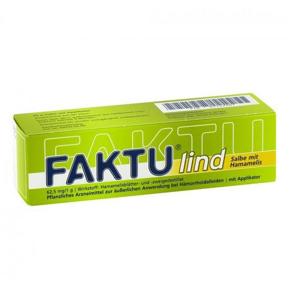 faktu lind ointment with witch hazel 25 gr Faktu Lind Ointment with Witch Hazel 25 g