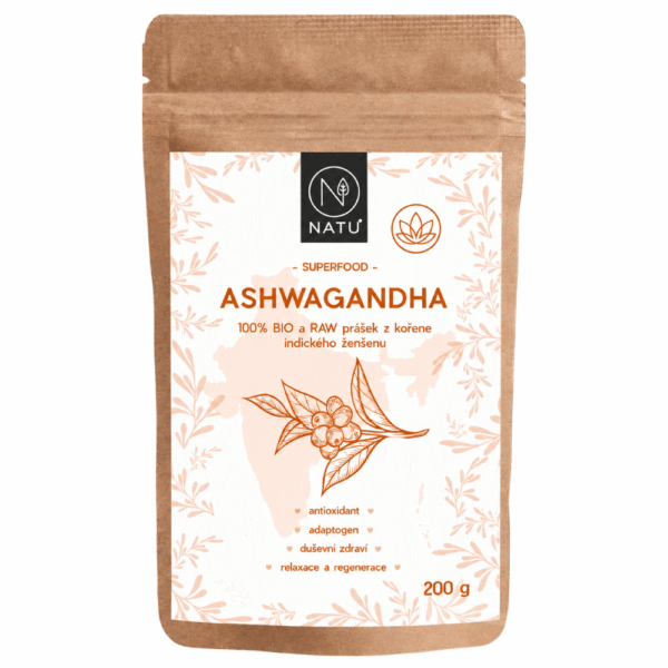 Natu Ashwagandha BIO powder 200 g