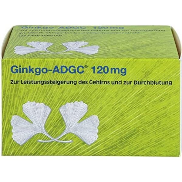 Ginkgo ADGC 120mg Film-Coated Tablets 120 pcs