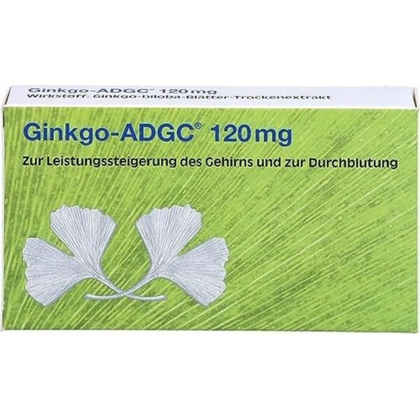 Ginkgo ADGC 120mg Film-Coated Tablets 20 pcs