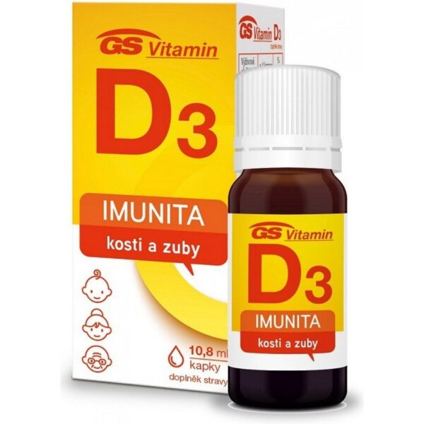 GS Vitamin D3 400 IU drops 10.8 ml
