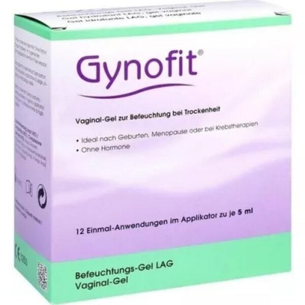 GYNOFIT Vaginal Moisturizing Gel, 12X5 ml