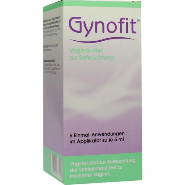 GYNOFIT Vaginal Moisturizing Gel, 6X5 ml