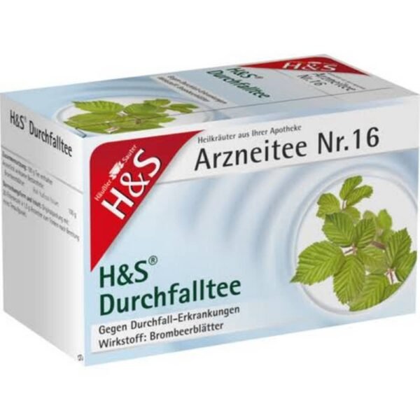 H&S Diarrhea Tea Filter Bags 20 × 1.5 g