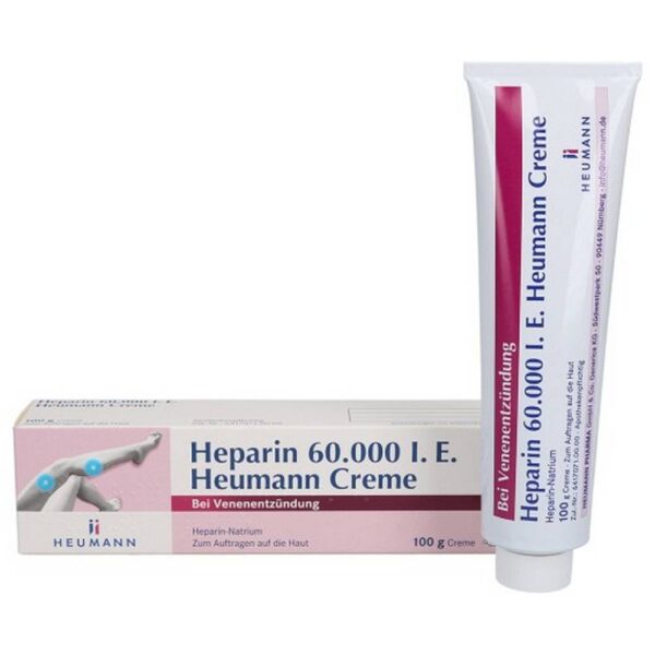 HEPARIN 60,000 Heumann cream, 100 g