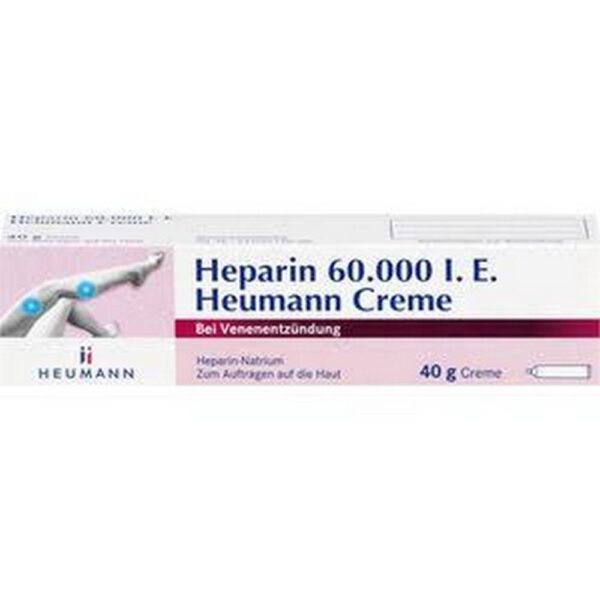 HEPARIN 60,000 Heumann Cream, 40 g