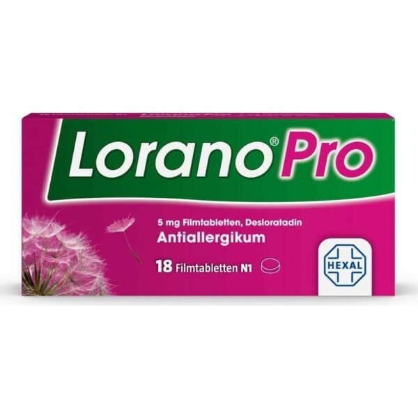 Hexal Lorano Pro 5mg Filmtabletten 18 Stück