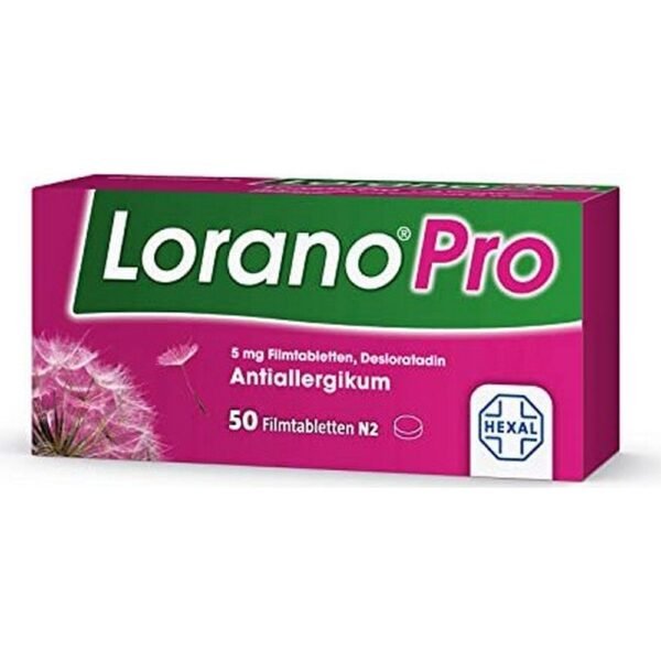 Hexal Lorano Pro 5mg Filmtabletten 50 Stück