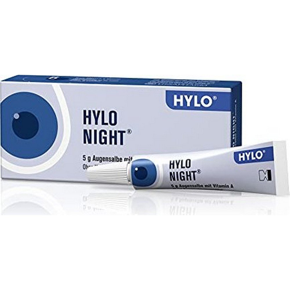 hylo night augensalbe 5g Hylo Night eye ointment, 5 g