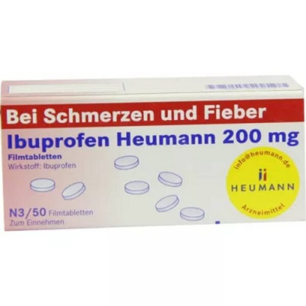 IBUPROFEN Heumann 200 mg — 50 pcs
