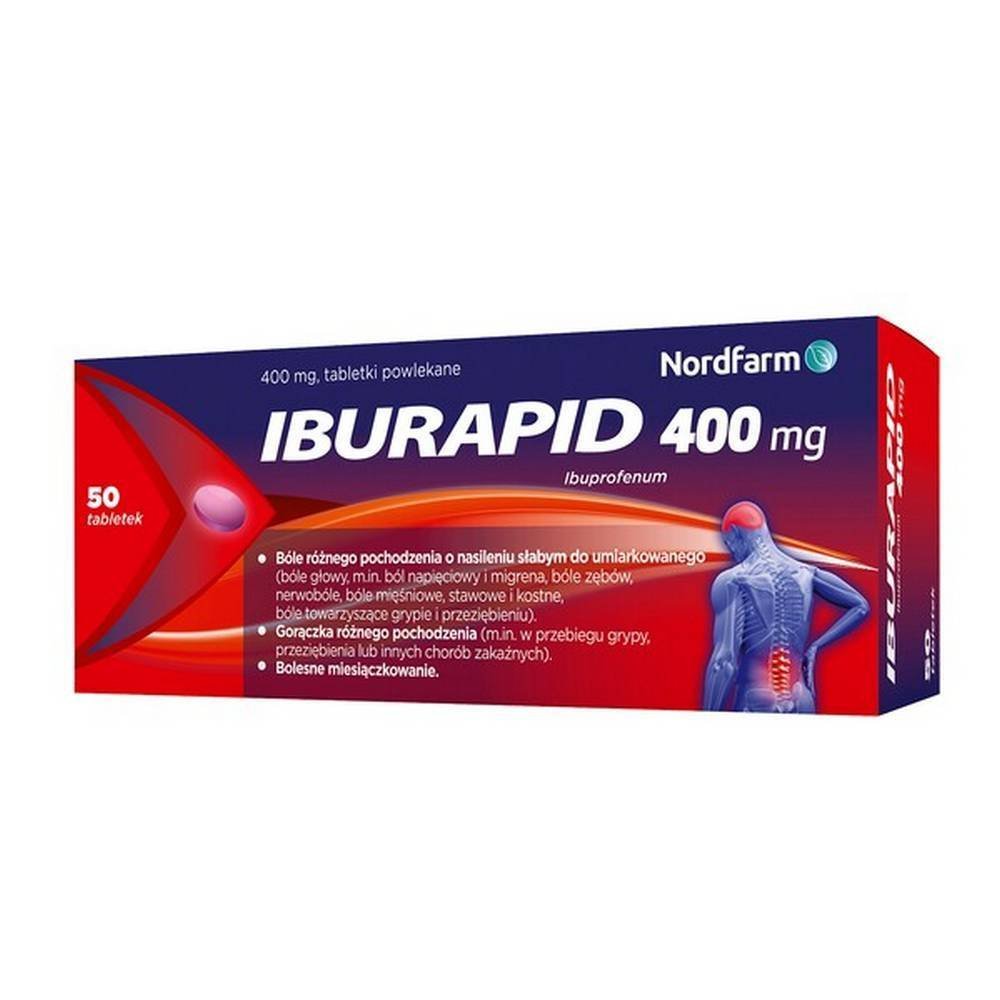 iburapid 400 mg coated tablets 50 pieces Iburapid 400 mg Coated Tablets 50 pcs