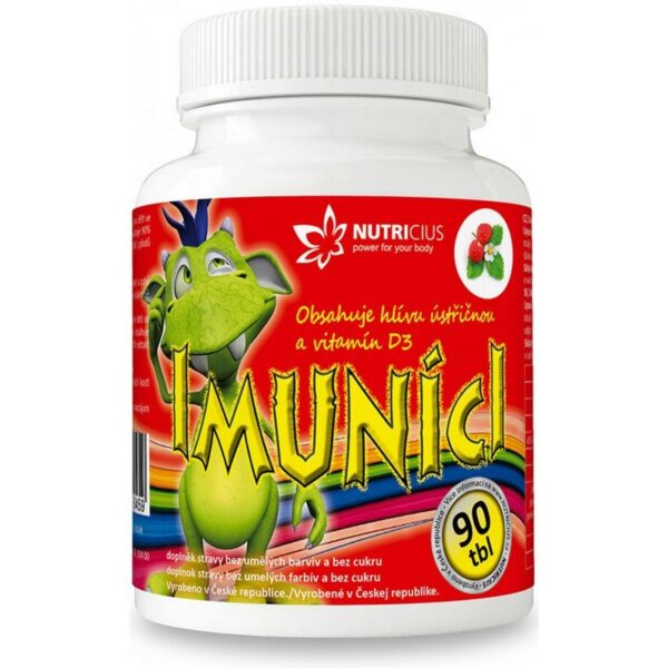 Immunici Oyster mushroom with vitamin D for children 90 tab