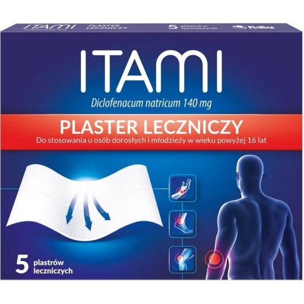Itami healing patch 140 mg 5 pcs
