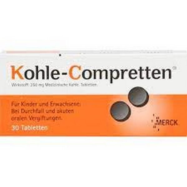 Kohle Compretten Tablets 30 pcs