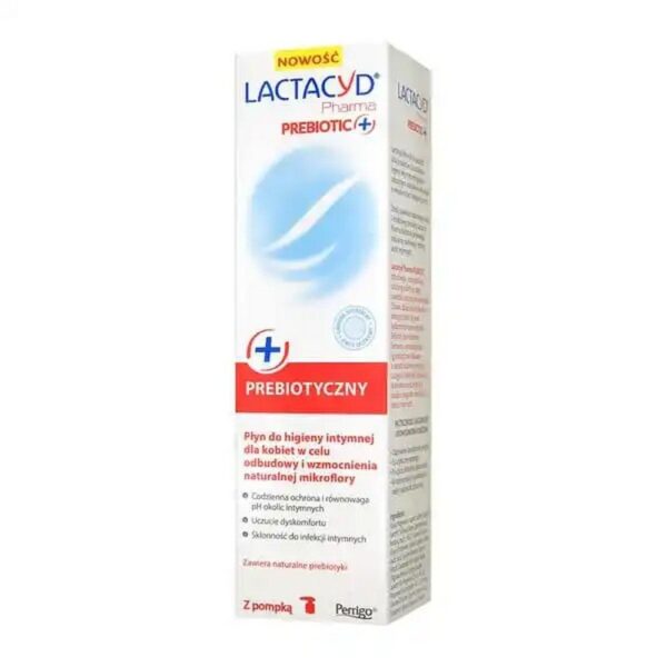 Lactacyd Pharma Prebiotic +, intimate hygiene liquid, 250 ml (copy)