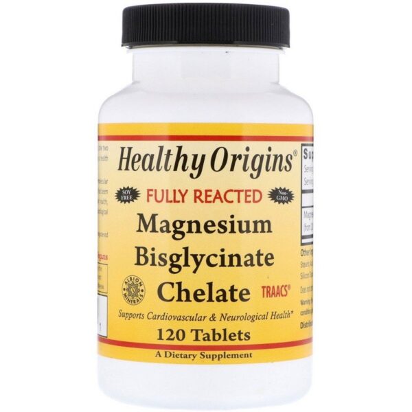 Magnesium bisglycinate, 120 tbl