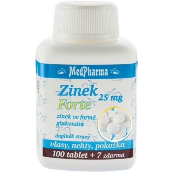MedPharma Zinc 25 mg Forte 107 tab