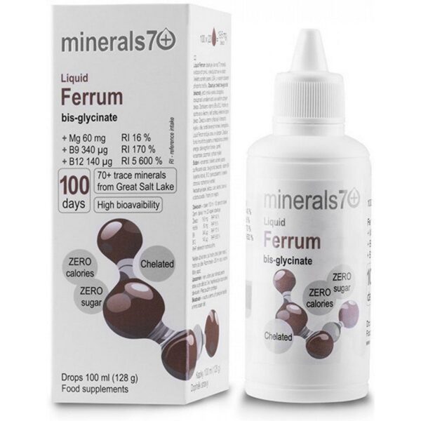 Minerals 70 Liquid Ferrum  100 ml