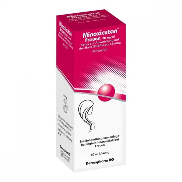 MINOXICUTAN women 20 mg/ml spray, 60 ml