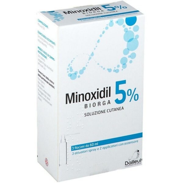 Minoxidil 5% Lösung 3×60ml