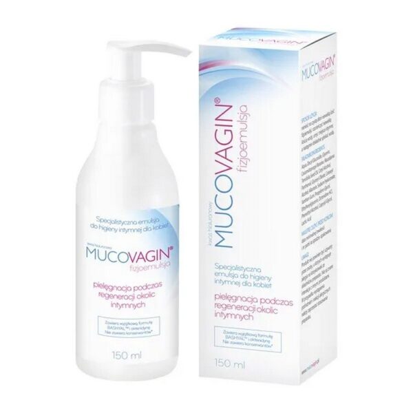 Mucovagin-physioemulze, intimate hygiene emulsion, 150 ml
