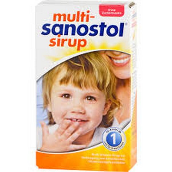 MULTI SANOSTOL syrup without added sugar, 260 g