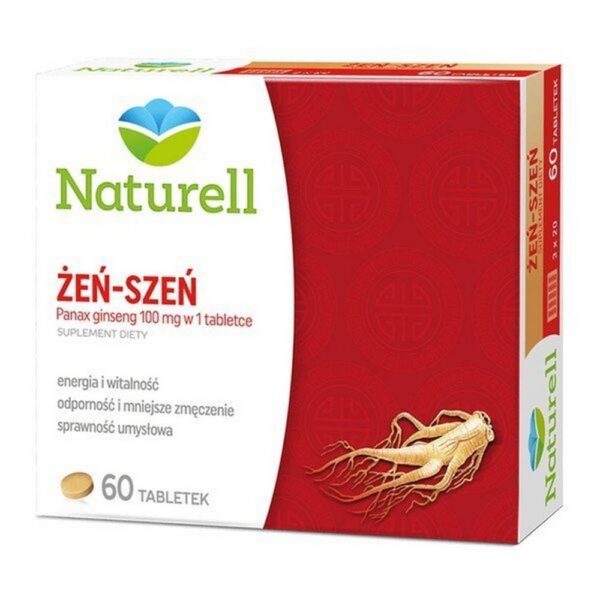 Naturell ginseng, tablets, 60 pieces